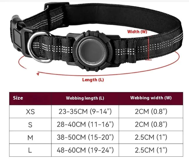 SafePet AirTag Collar