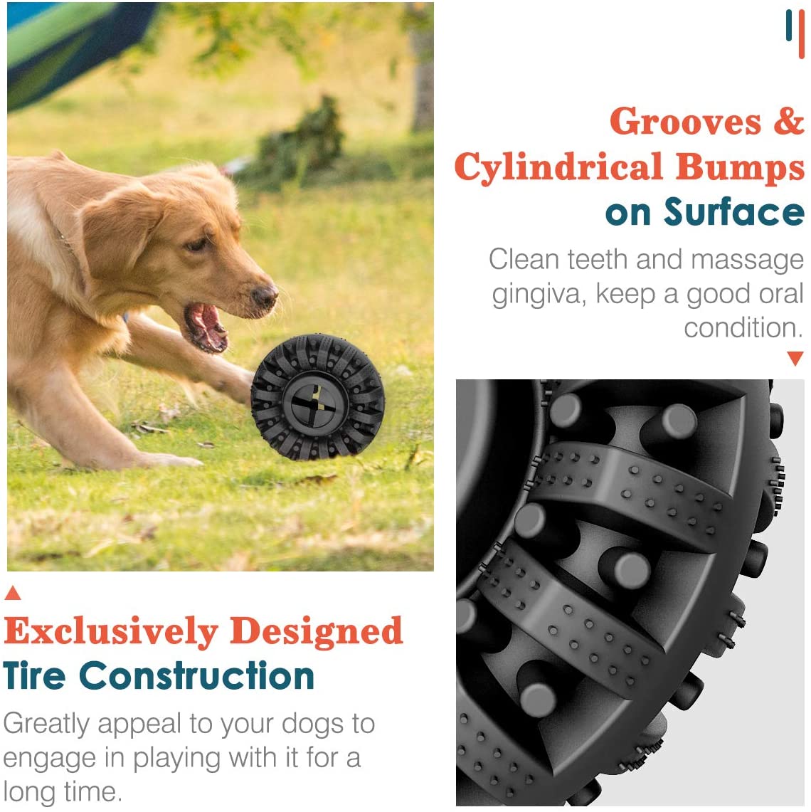 TuffTread- Interactive Chew Wheel