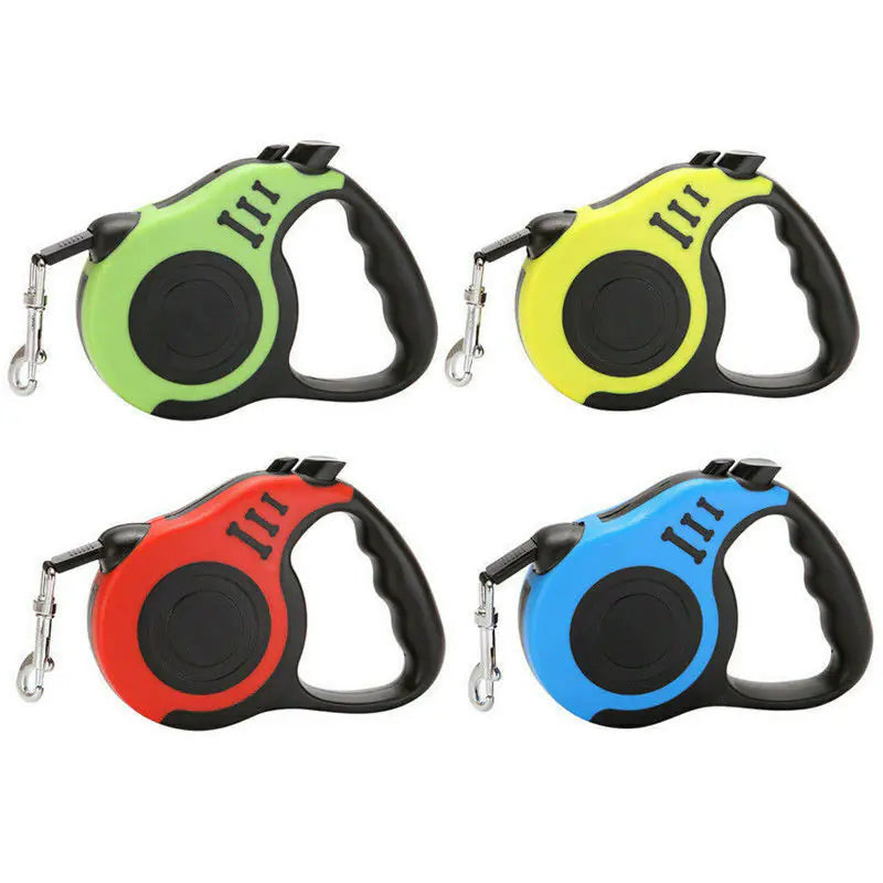 Quick-Retract 16.5FT Dog Walking Leash: Fast Shipping US