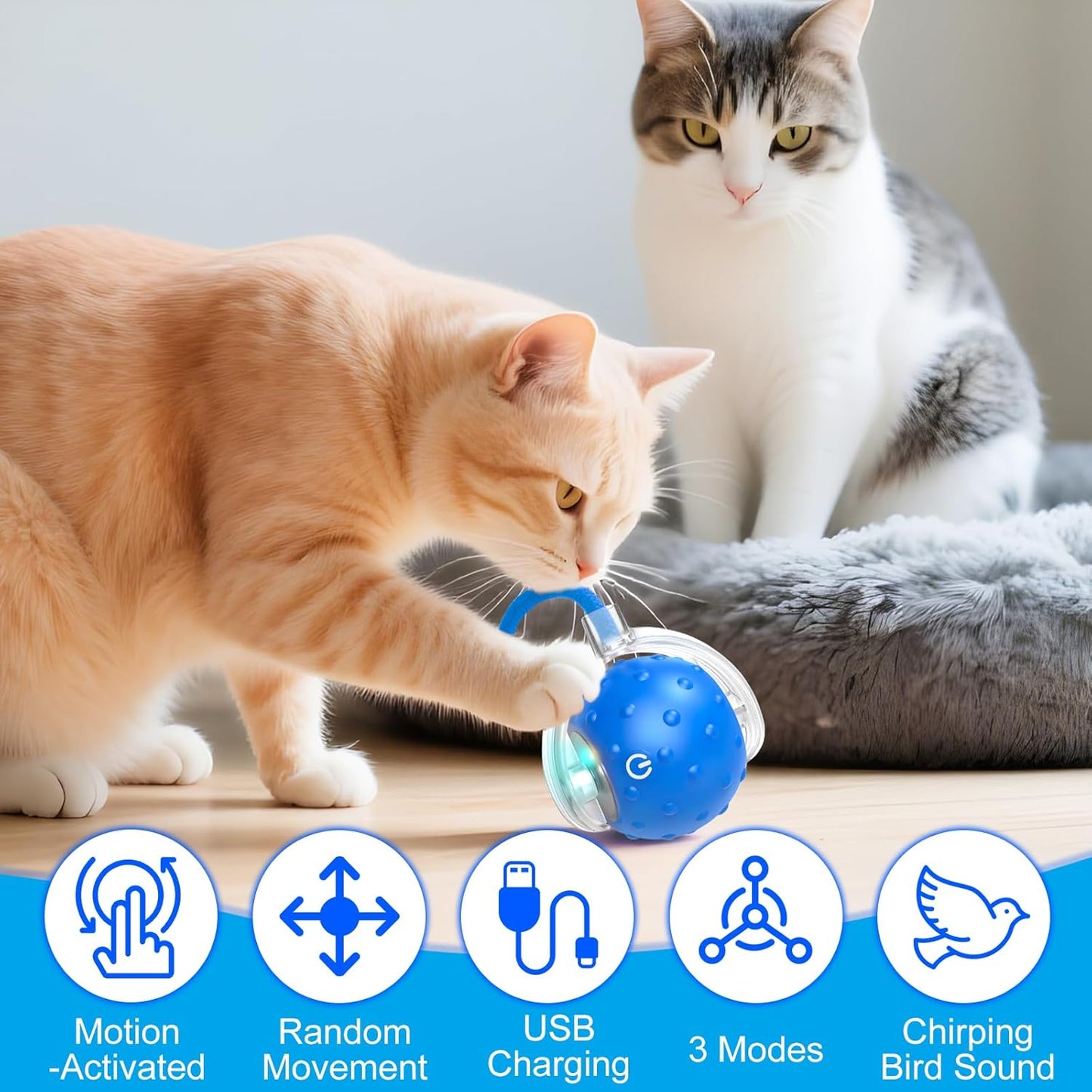 RoboChase Pet Toy Ball