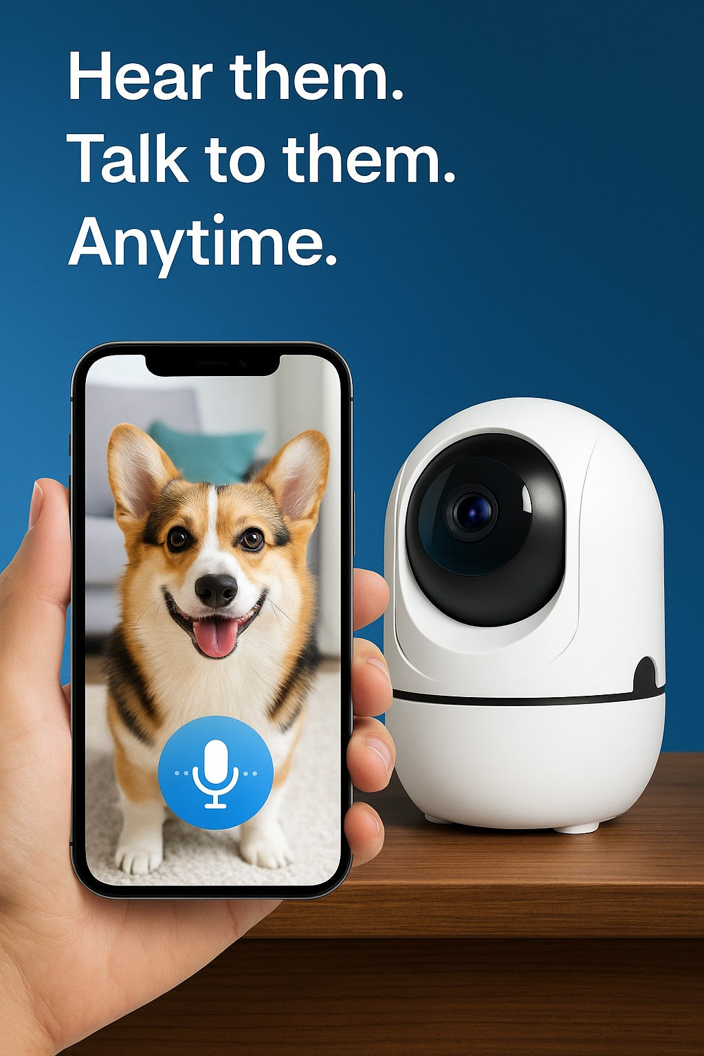 HomeSafe Pet Cam- 1080P WiFi- Fast US Shipping!