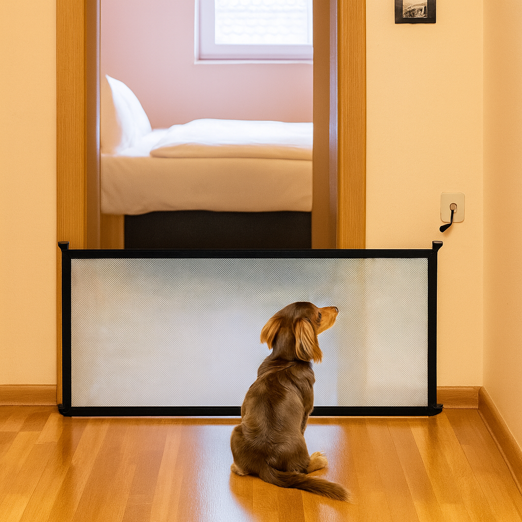 FlexiGuard Mesh Pet Gate-Large: Fast US Shipping 3-5 days