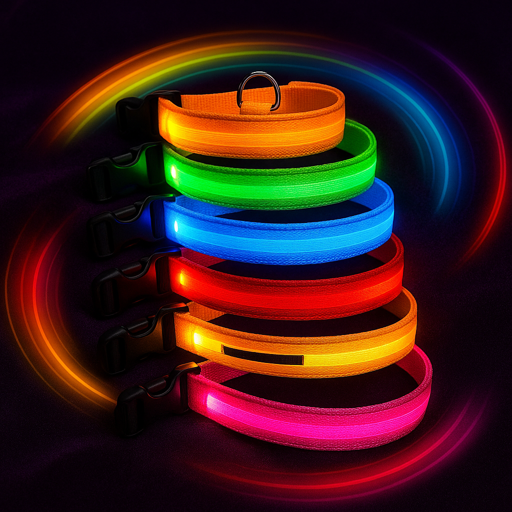 HaloGlow™ LED Pet Collar – Fast U.S. Shipping (3–5 Days)