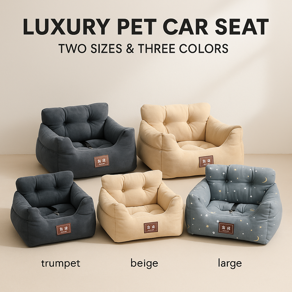 Voyager Collection™ – Luxury Pet Car Seats