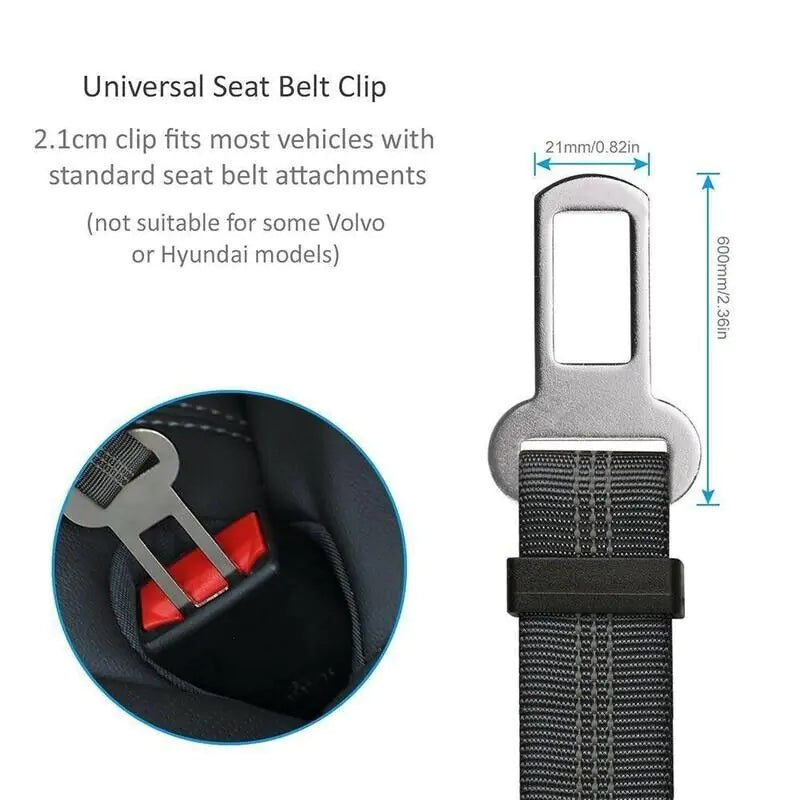 2-Pack Adjustable Seat Belt Harness- Fast US Shipping!