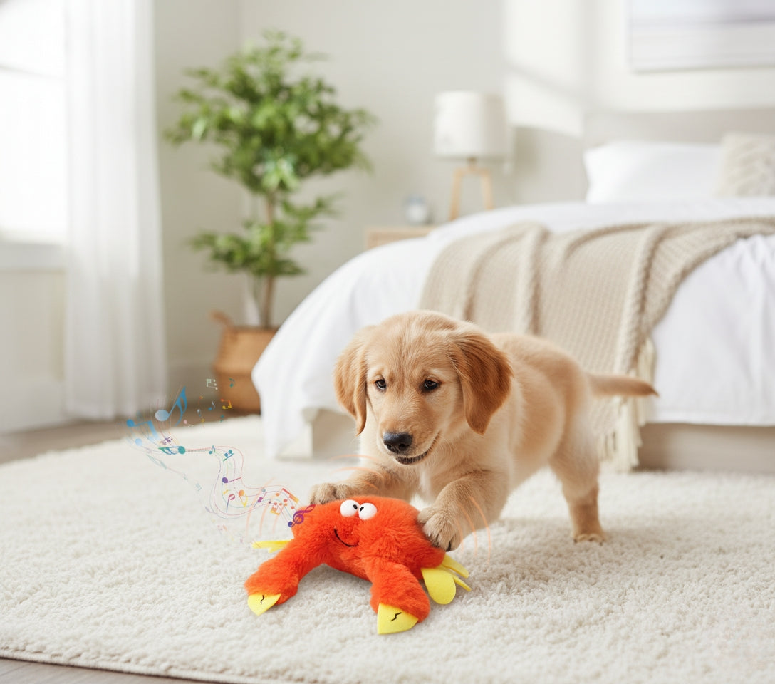 Plush Pals – Interactive Cat & Dog Toys (Flapping + Chirping)