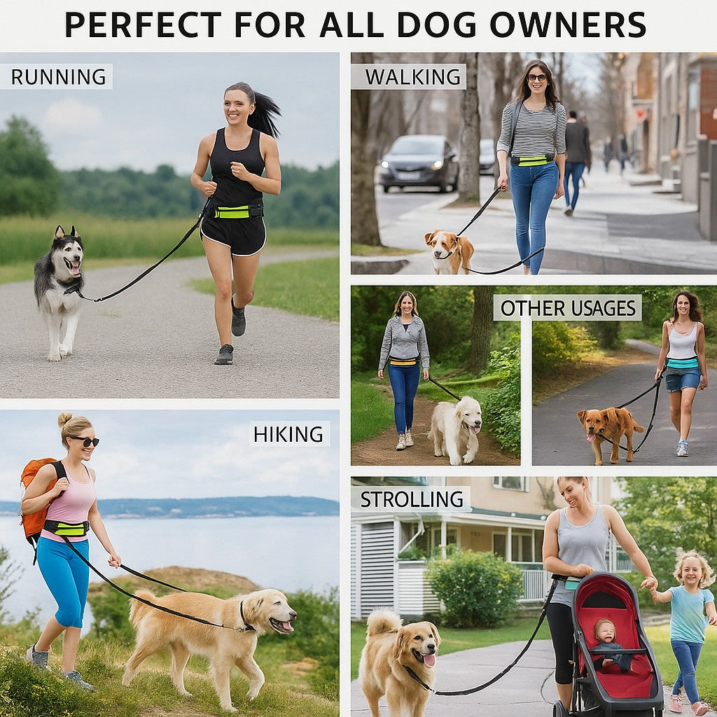 PouchPro Hands-Free Dog Leash
