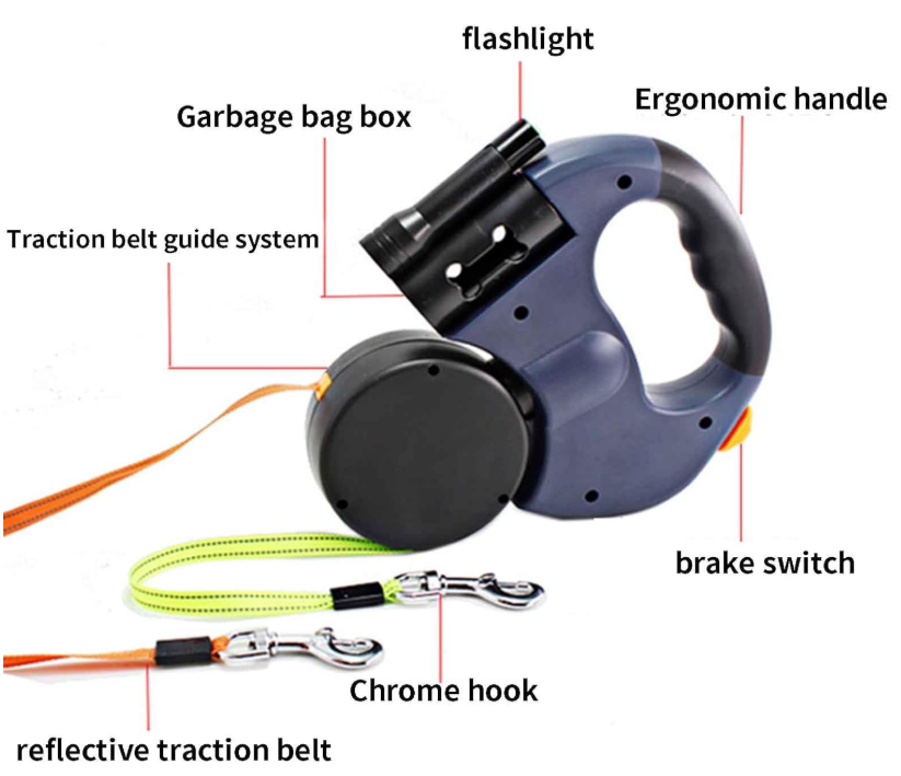 Secure Duo Night-Light Leash-Fast Shipping