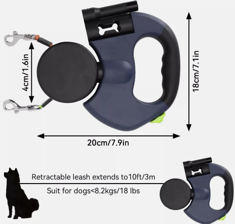 Secure Duo Night-Light Leash-Fast Shipping