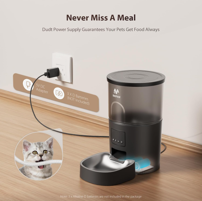 PetPal Wi-Fi Smart Feeder 3L-Fast Shipping