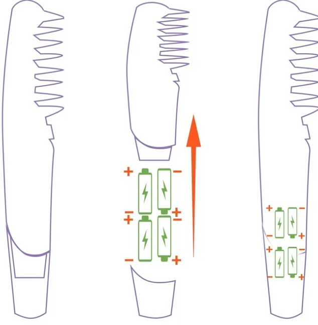 Electric Comb for Hair Trimming and Grooming