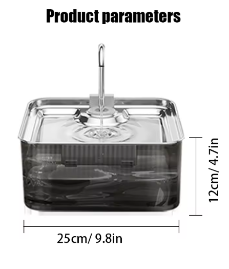 Pure-Flow Pro: 7L Pet Fountain: Fast US Shipping Only