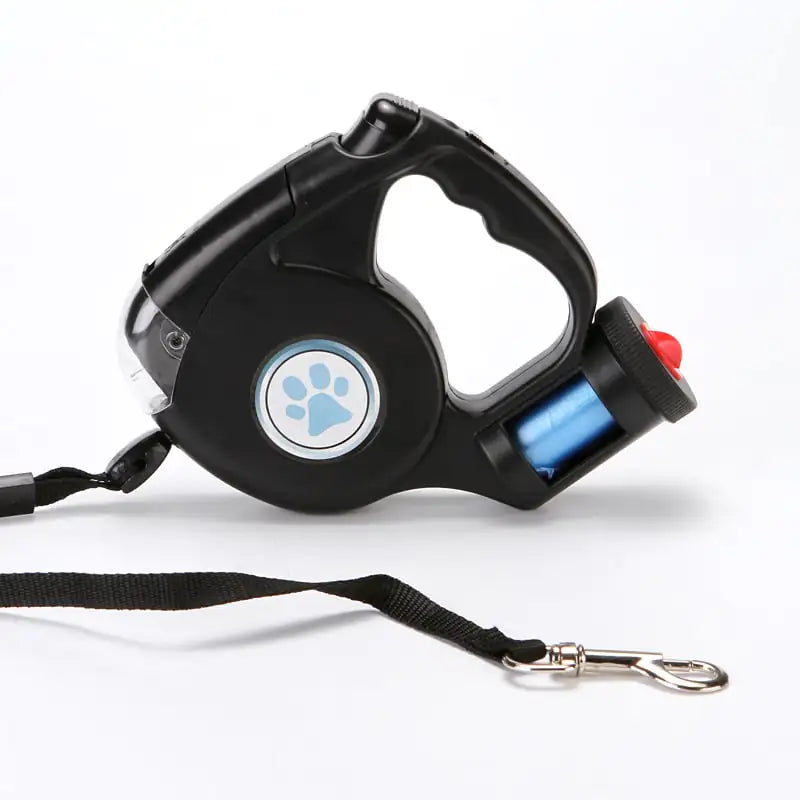 Retractable Dog leash With LED Flashlight