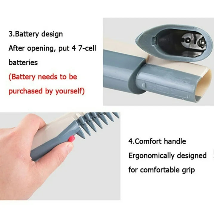 Electric Comb for Hair Trimming and Grooming