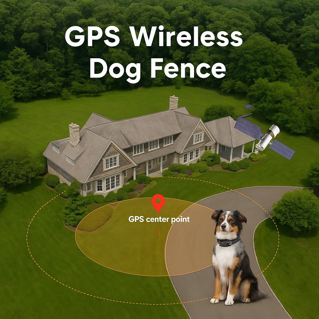 WIEZ Advanced Wireless GPS Dog Fence- Fast Shipping US only