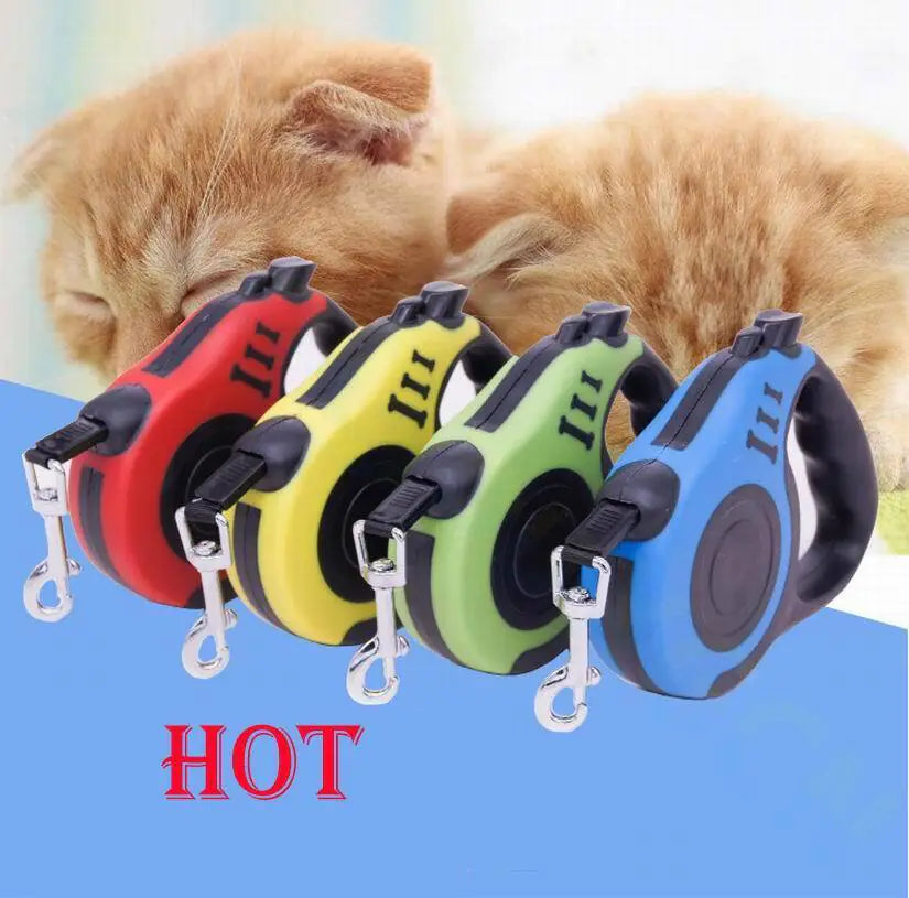 Quick-Retract 16.5FT Dog Walking Leash: Fast Shipping US