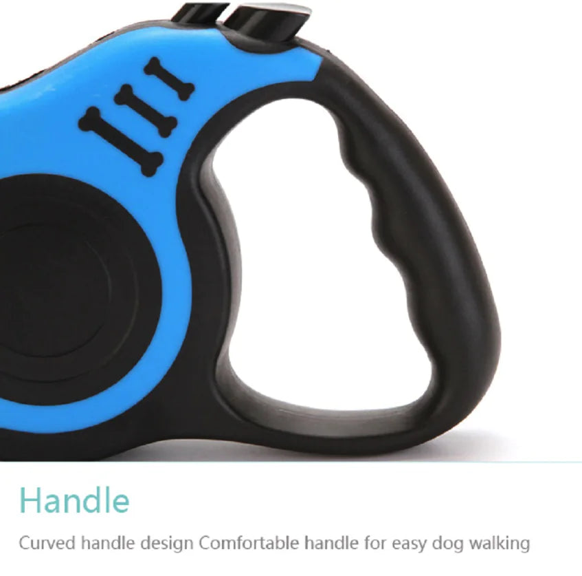 Quick-Retract 16.5FT Dog Walking Leash: Fast Shipping US