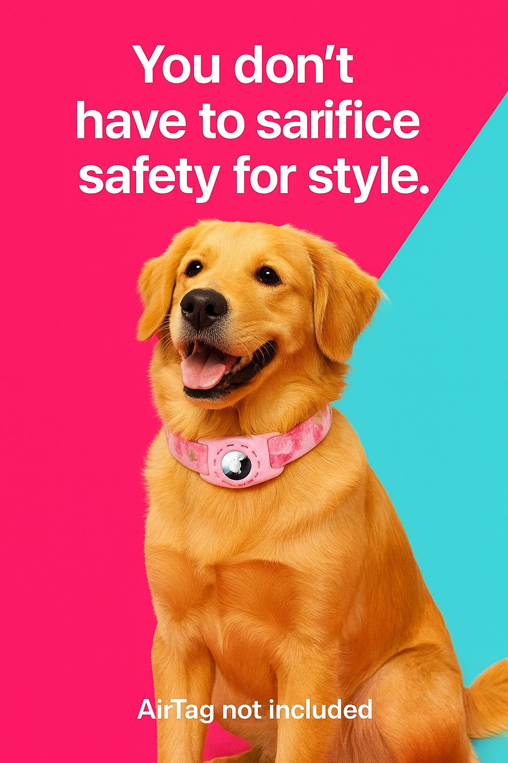 StyleTrack-AirTag Collar