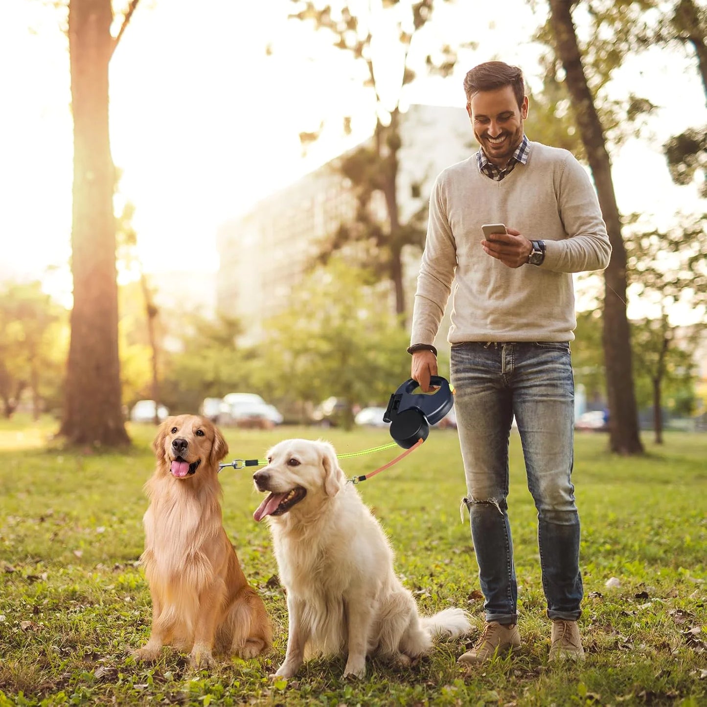 Secure Duo Night-Light Leash-Fast Shipping