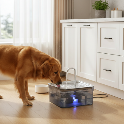Pure-Flow Pro: 10L Pet Fountain: Fast US Shipping Only
