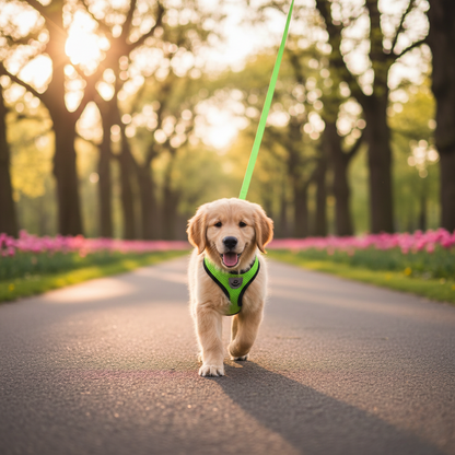 TrailPaw™ Reflective Mesh Harness + Leash (Fast U.S. Shipping)