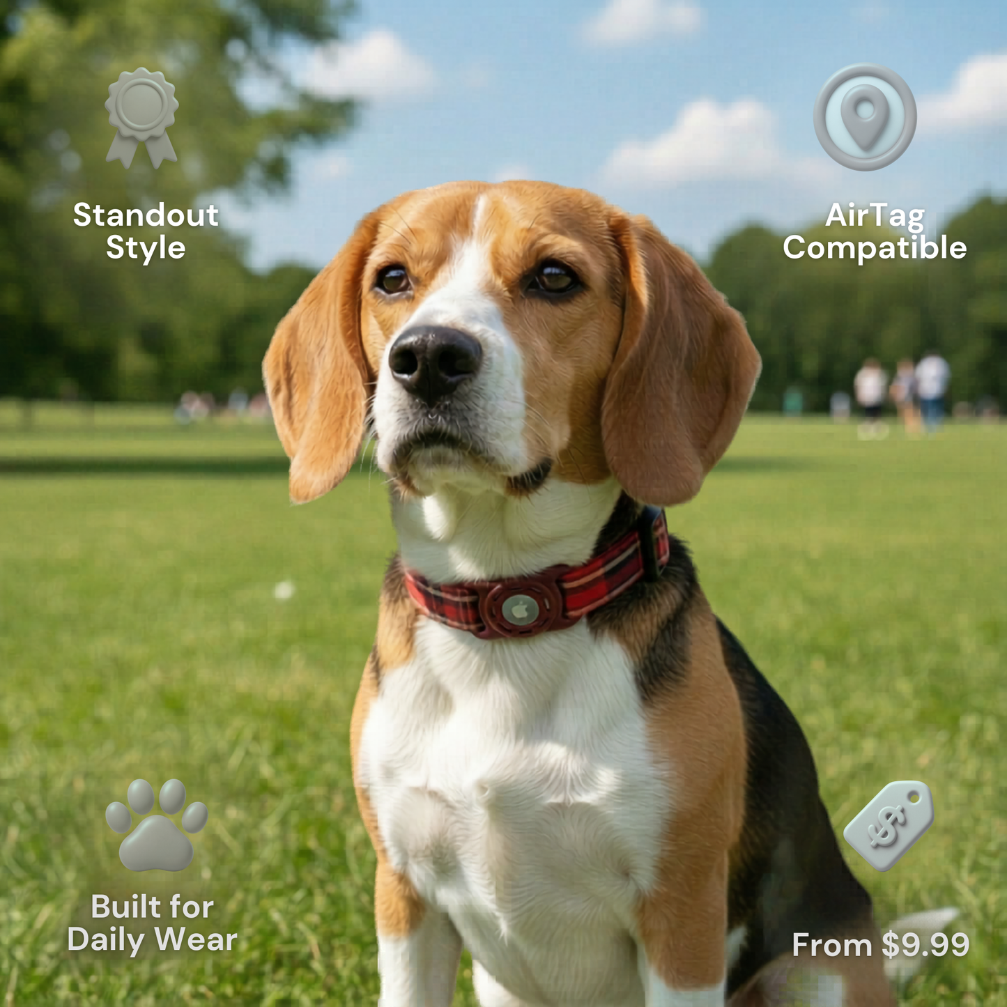 StyleTrack-AirTag Collar