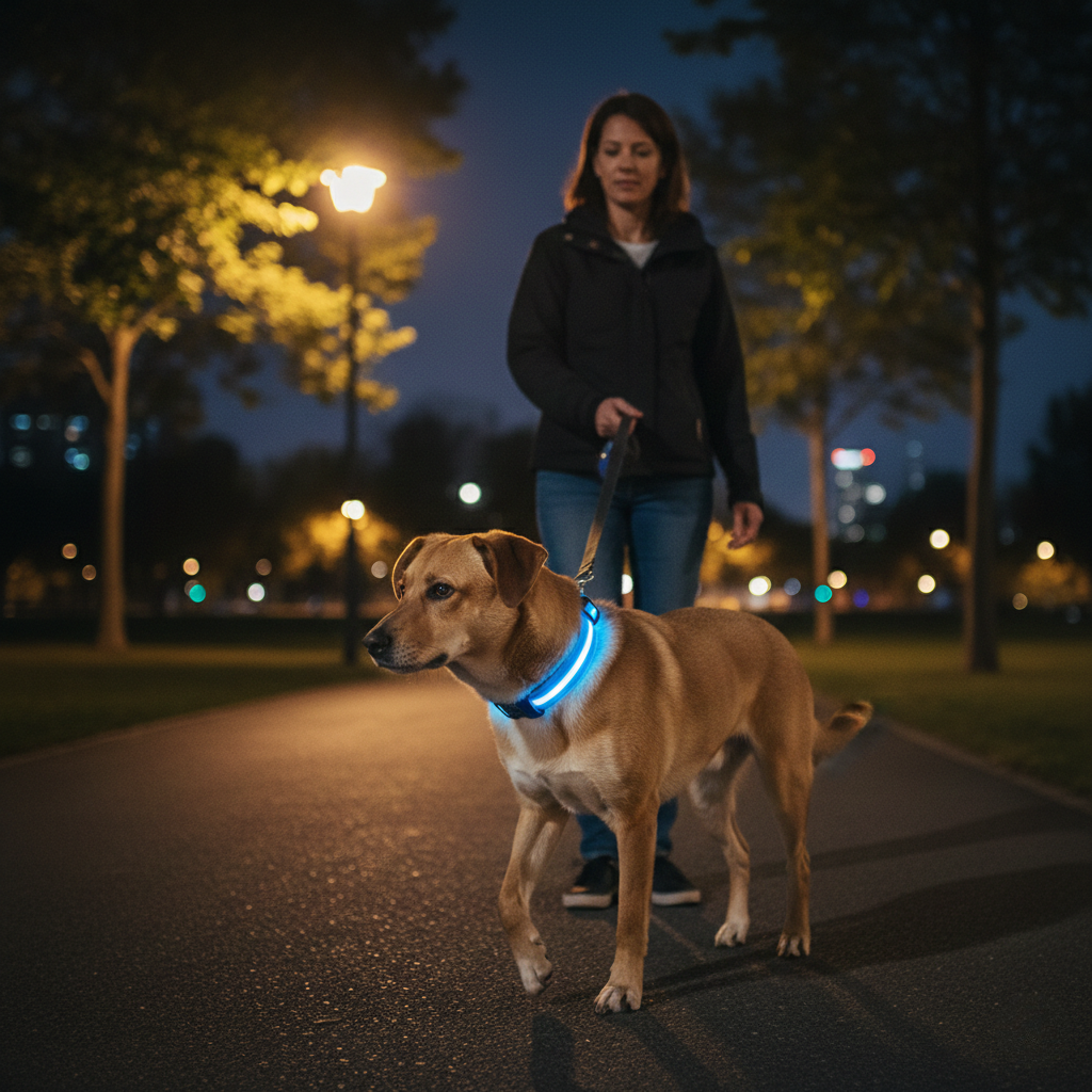 HaloGlow™ LED Pet Collar – Fast U.S. Shipping (3–5 Days)
