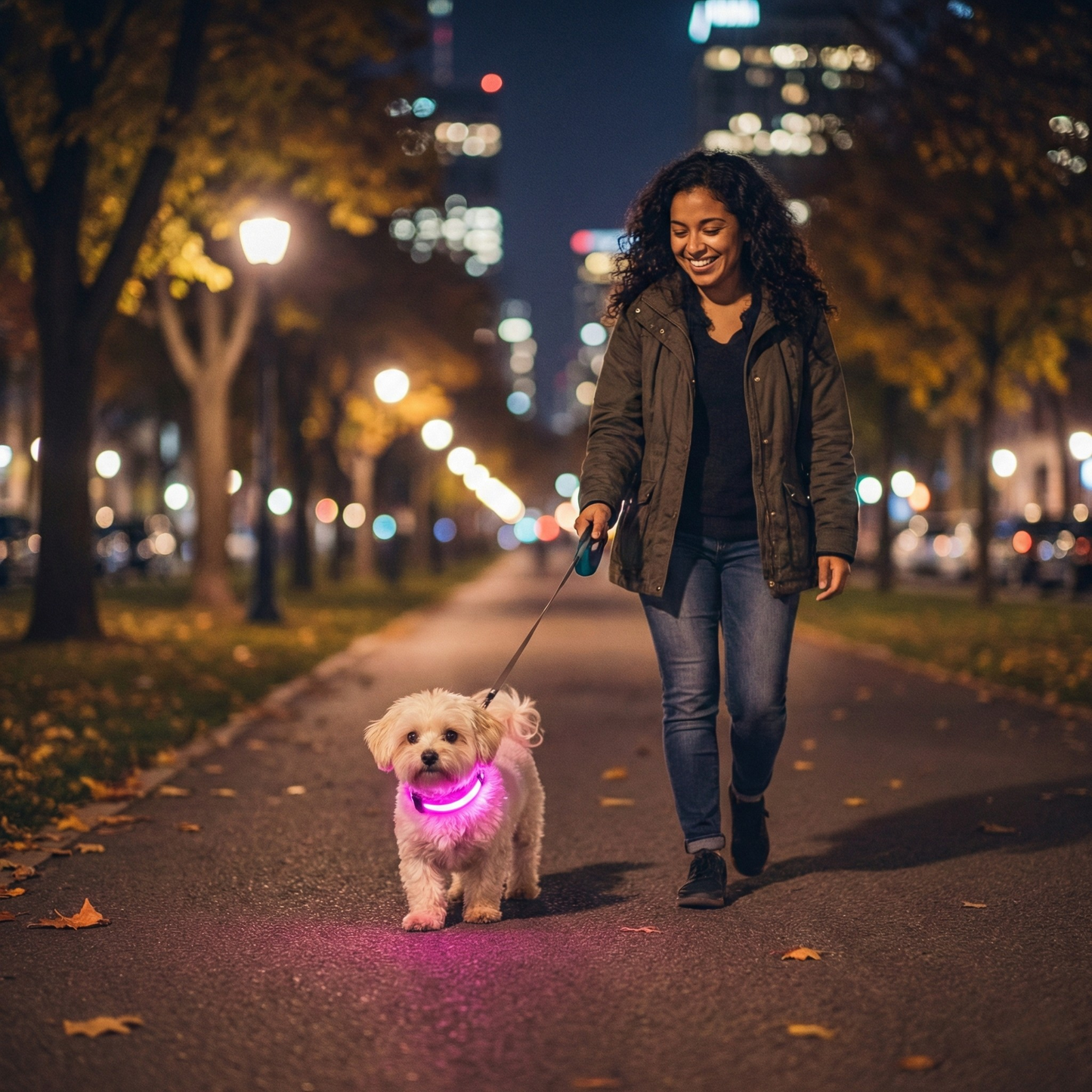 HaloGlow™ LED Pet Collar – Fast U.S. Shipping (3–5 Days)