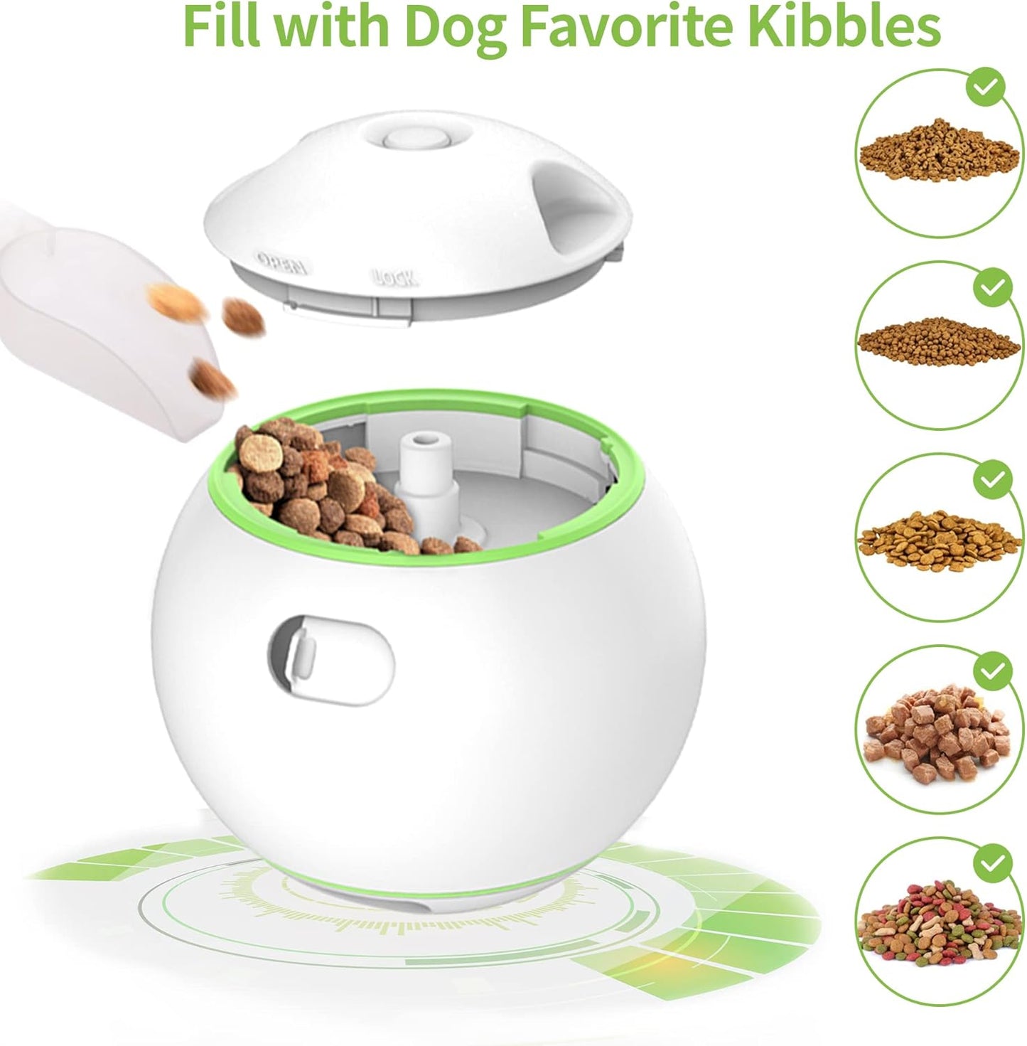 Smart Treat Ball - Interactive IQ Training Toy for Dogs: Fast US Shipping