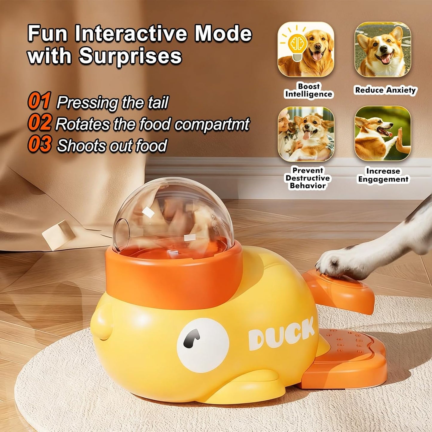 SnackDuck™ Interactive Feeder