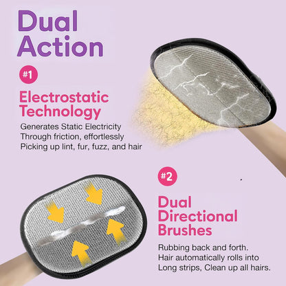 Pet Hair Removal Mitt