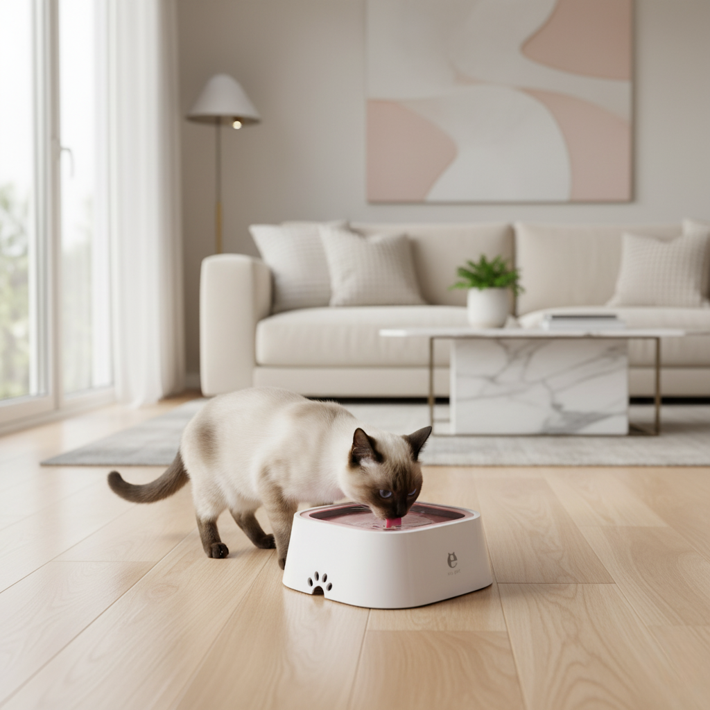 No-Spill Pet Bowl: Travel-Safe & Mess-Free