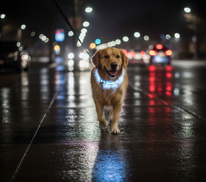 HaloGlow™ LED Pet Collar – Fast U.S. Shipping (3–5 Days)