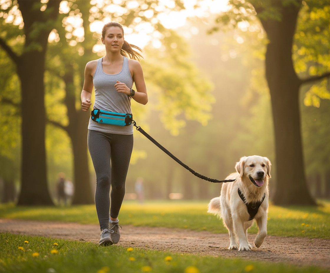 PouchPro Hands-Free Dog Leash