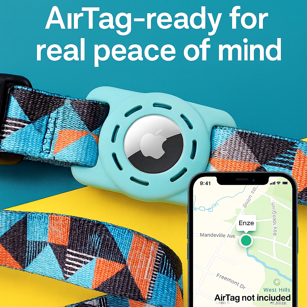 StyleTrack-AirTag Collar