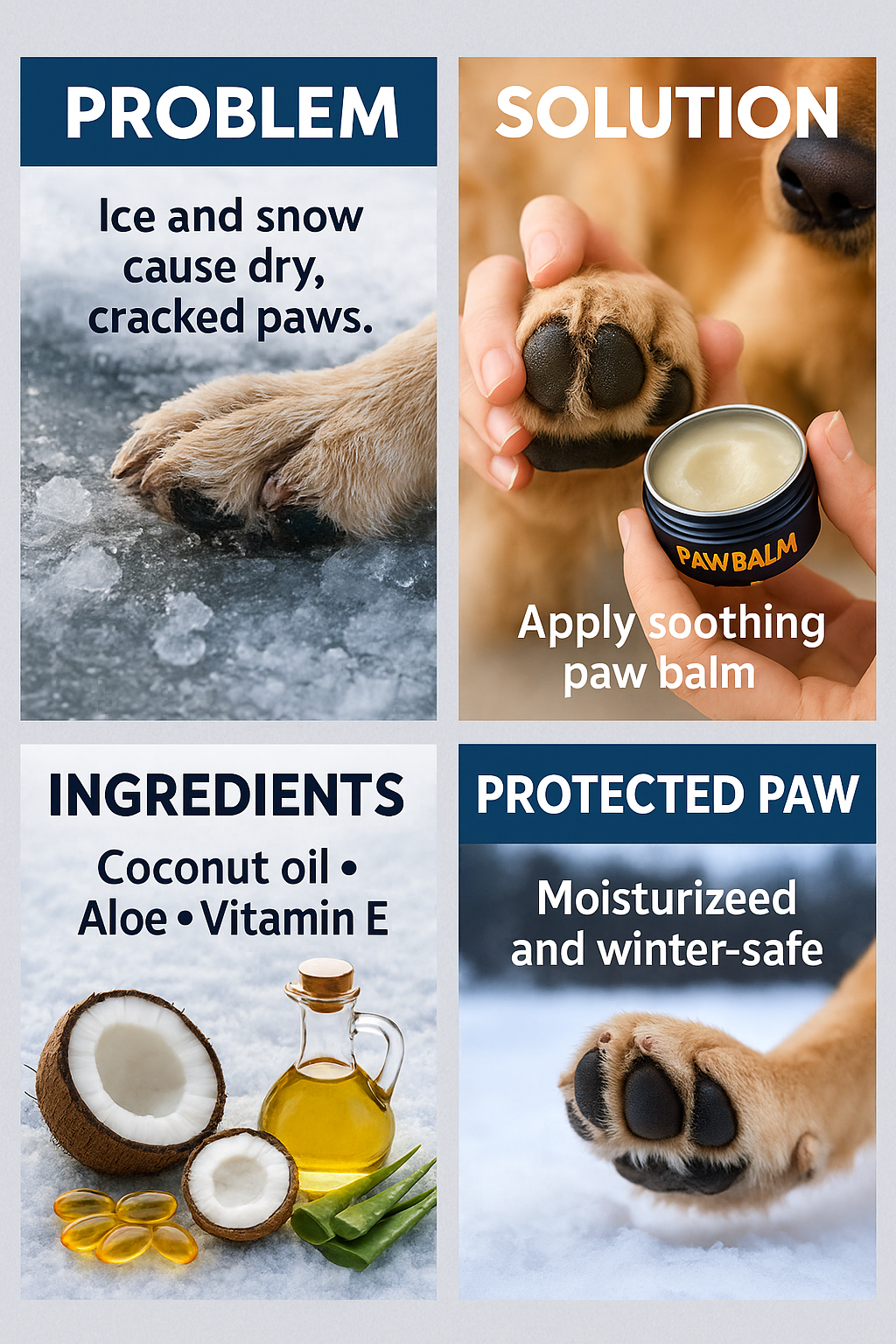 PurePaws-Natural Dog Paw Wax