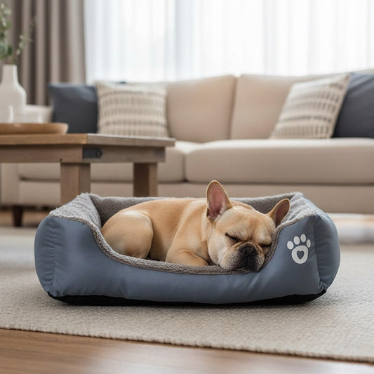Soft Fleece Waterproof Pet Bed