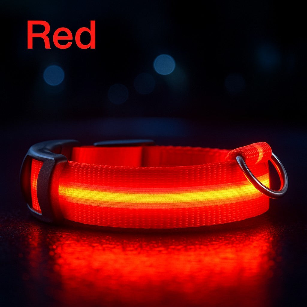 HaloGlow™ LED Pet Collar – Fast U.S. Shipping (3–5 Days)