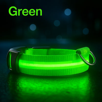 HaloGlow™ LED Pet Collar – Fast U.S. Shipping (3–5 Days)