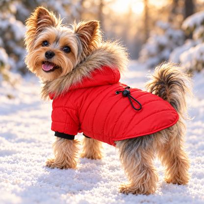 FrostPaw™ Hooded Winter Pet Jacket
