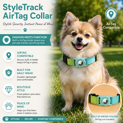 StyleTrack-AirTag Collar