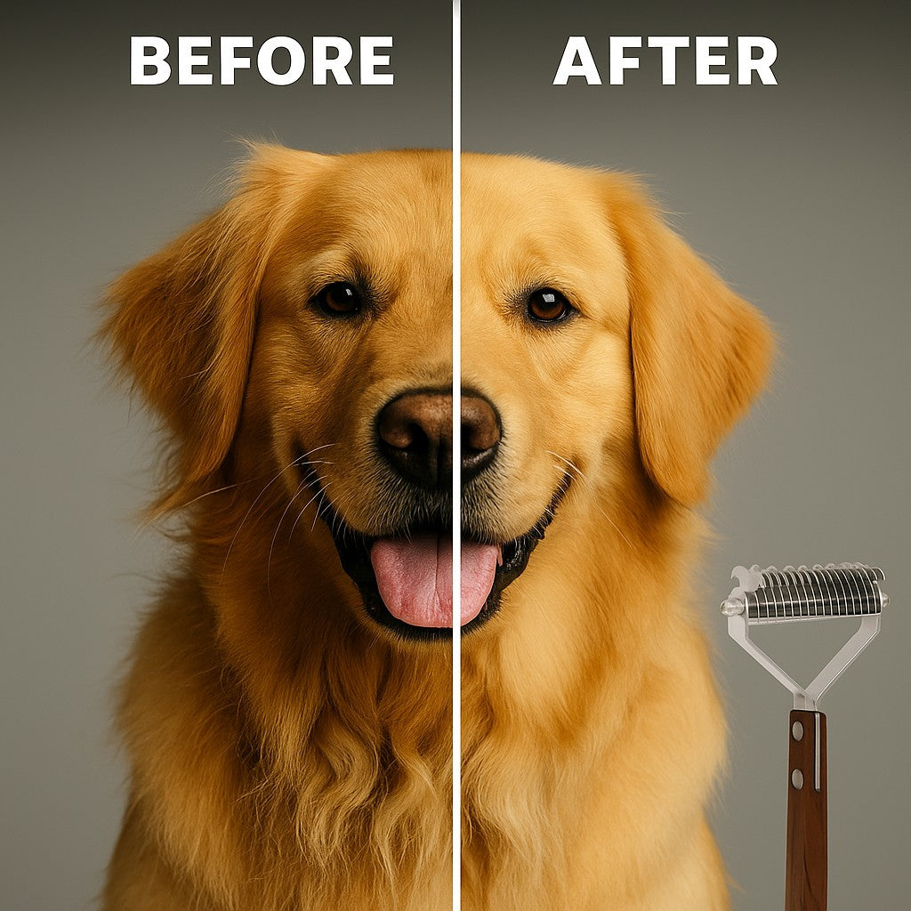 NaturalCare™ Walnut-Wood Grooming Comb