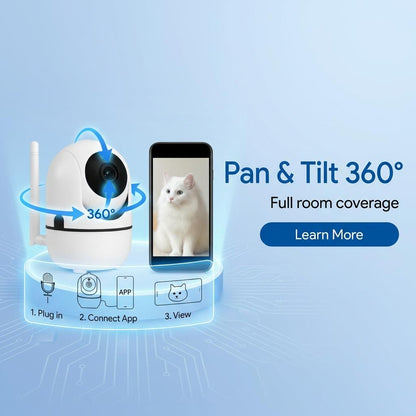 HomeSafe Pet Cam- 1080P WiFi- Fast US Shipping!