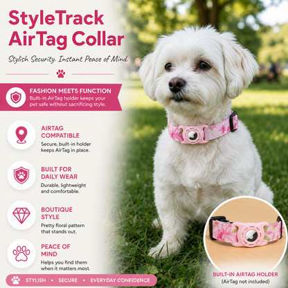 StyleTrack-AirTag Collar