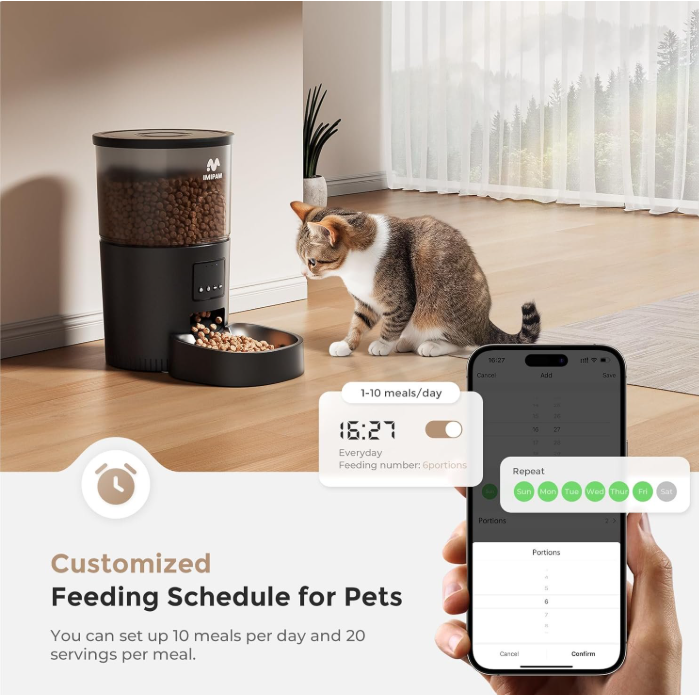 PetPal Wi-Fi Smart Feeder 3L-Fast Shipping