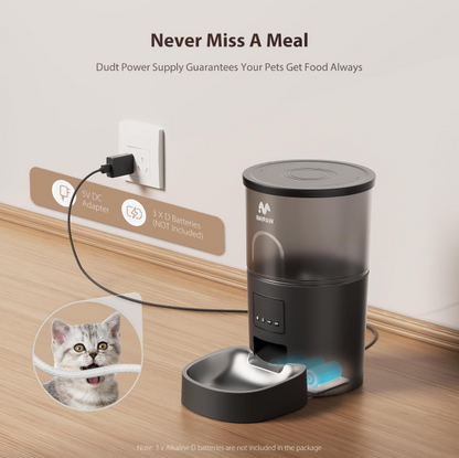 PetPal Wi-Fi Smart Feeder 3L-Fast Shipping