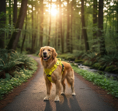 SafeStride™ Reflective No-Pull Harness + Leash Set