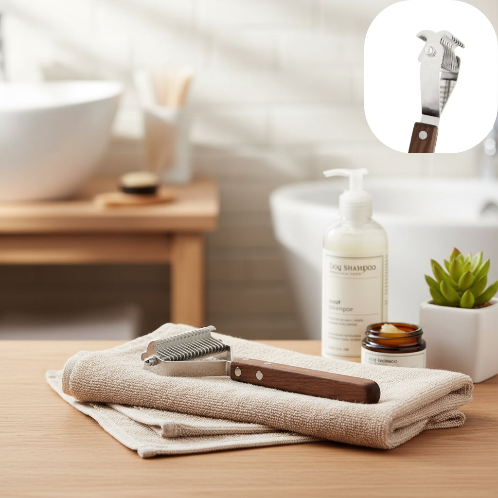 NaturalCare™ Walnut-Wood Grooming Comb