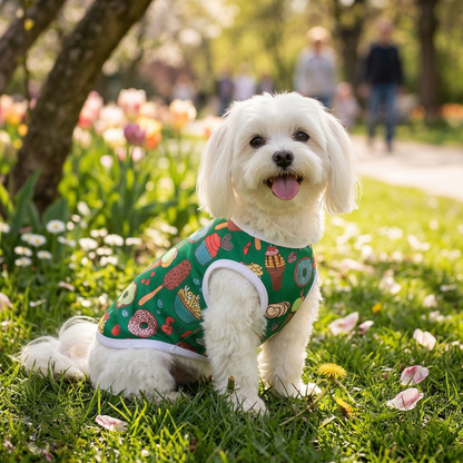 SunnyPaws™ Spring Tee – Small Dog & Cat Shirt