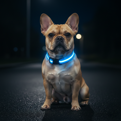 HaloGlow™ LED Pet Collar – Fast U.S. Shipping (3–5 Days)